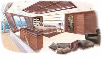 PJ World interior yacht