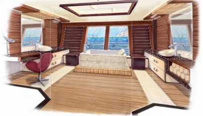 PJ World interior yacht