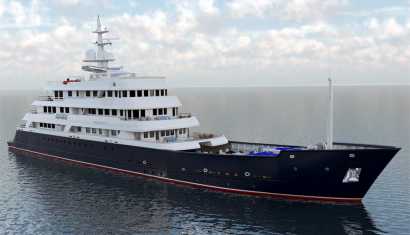Simon Fraser Yacht exterior