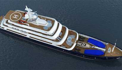 Simon Fraser Yacht exterior