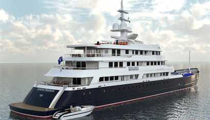 Simon Fraser Yacht exterior