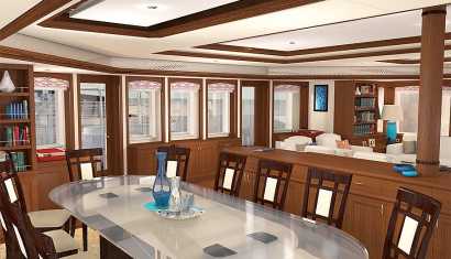 Yacht Simon Fraser Forward Lounge