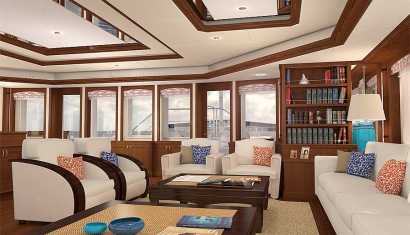 Yacht Simon Fraser Forward Lounge