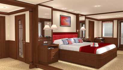 Yacht Simon Fraser Room