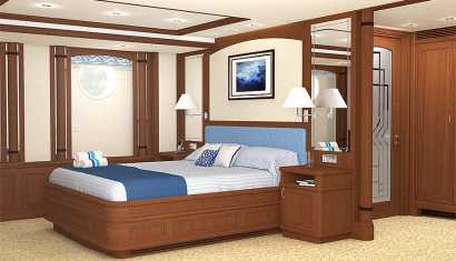 Yacht Simon Fraser VIP Guests Cabin