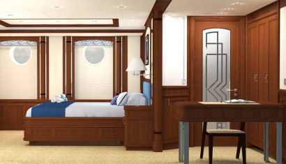 Yacht Simon Fraser VIP Guests Cabin